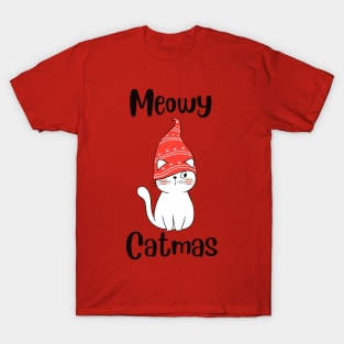 Meowy christmas cat T-Shirt